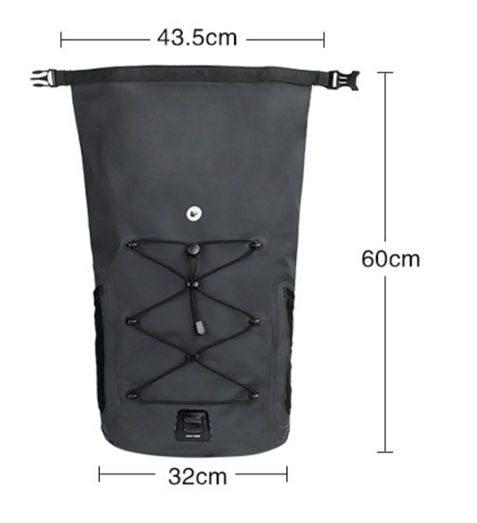 Mochila Impermeable para Ciclismo con Compartimento para Casco - Image 8