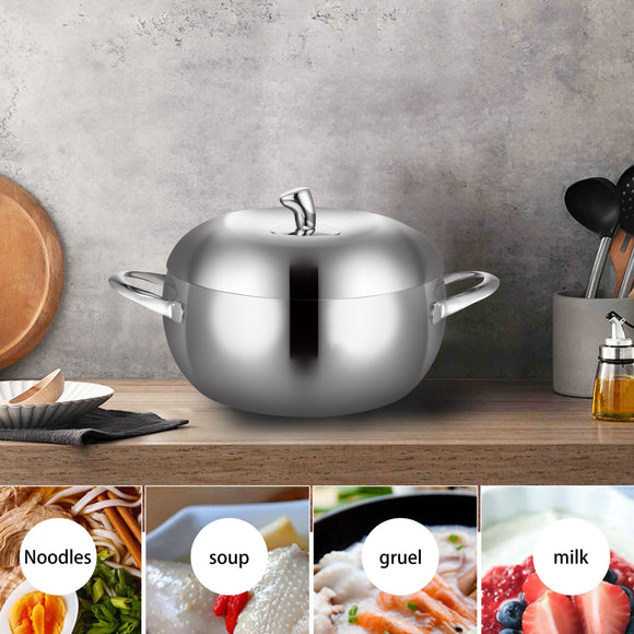 Olla de Cocción Lenta y Cocimiento al Vapor - Caldo de Manzana Reforzado