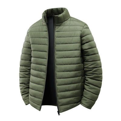 Abrigo de Invierno Unisex Acolchado con Cuello Alto - Resistente al Viento - Image 2