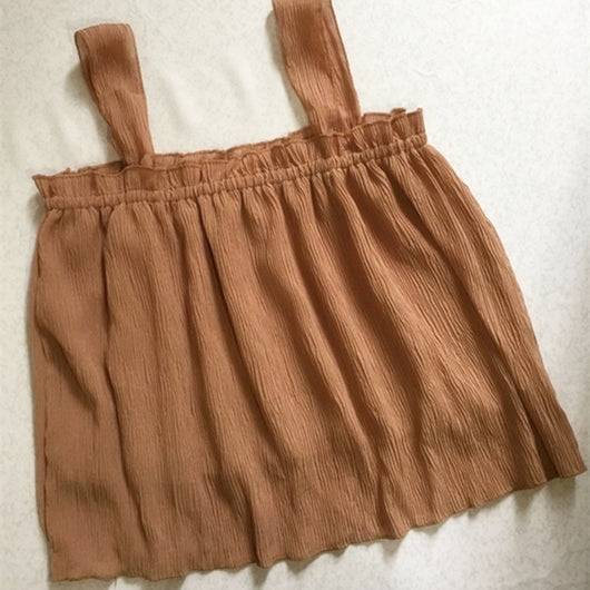 Blusa Suelta de Gasa para Mujer - Camisola Elegante de Manga Corta - Image 10
