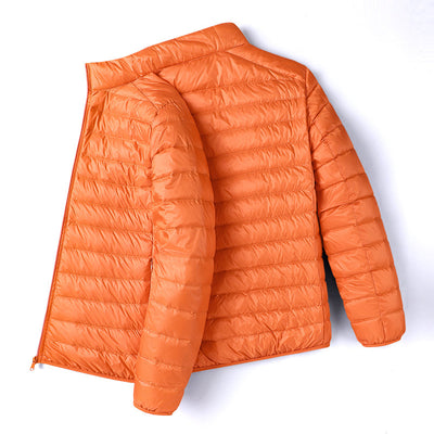 Chaqueta Acolchada Ligera Cuello Alto Talla Grande para Hombre - Image 2