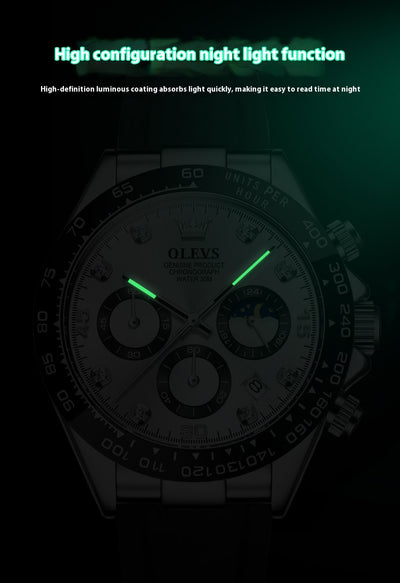 Reloj Deportivo Multifunción con Cronómetro de Cuarzo para Hombre - Image 15