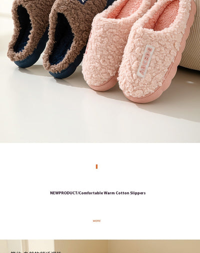 Pantuflas Térmicas Acolchadas para Pareja - Algodón Cálido - Image 13