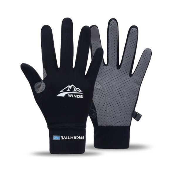 Guantes de Ciclismo Deportivos Medio Dedo Pantalla Táctil Transpirables con Protección Solar - Image 18