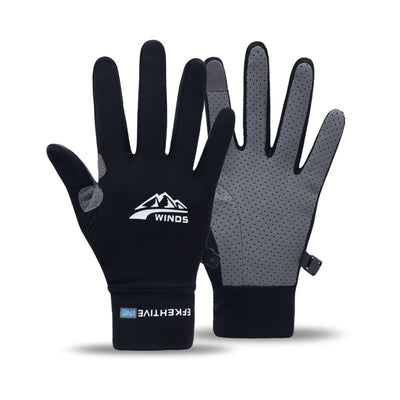Guantes de Ciclismo Deportivos Medio Dedo Pantalla Táctil Transpirables con Protección Solar - Image 18