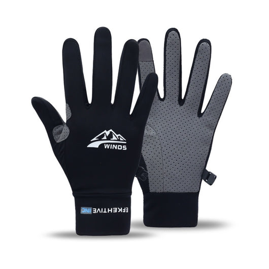 Guantes de Ciclismo Deportivos Medio Dedo Pantalla Táctil Transpirables con Protección Solar - Image 18