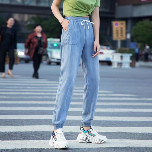 Pantalones Harem Capri Ajustados para Mujer - Corte Moderno y Favorecedor - Image 2