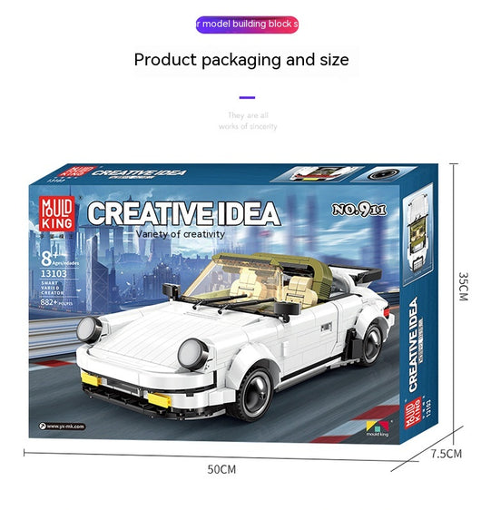 Auto de Carreras GTR 911 Sports para Armar - Juguete DIY Educativo Infantil - Image 12