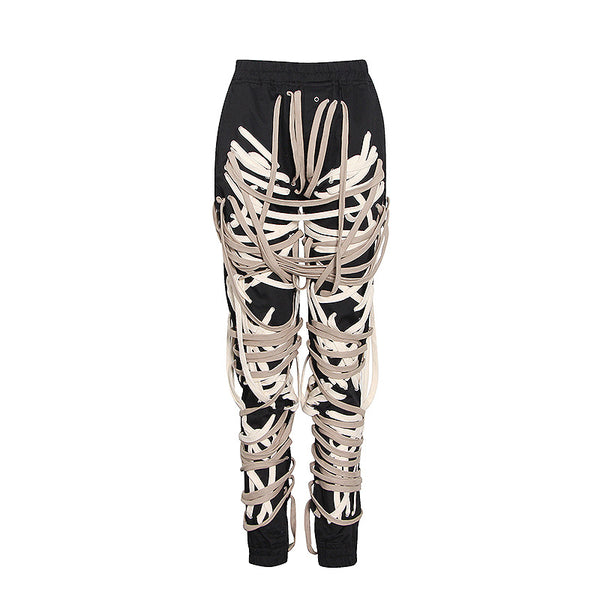 Pantalones Casuales para Mujer con Bolsillos 3D y Cordón Ajustable