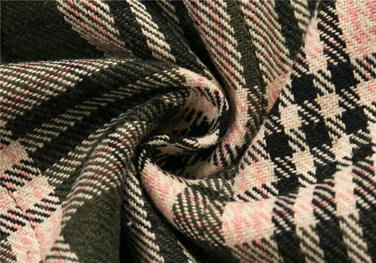 Saco de Cuadros con Dos Botones - Conjunto de Combinación de Colores - Image 7