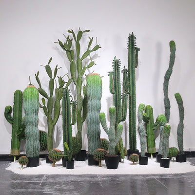 Planta Artificial Decorativa Cereus - Simulación Nórdica para Interiores