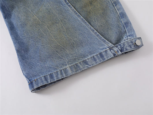 Pantalón Ancho con Diseño Deconstruido y Costuras Artesanales - Image 14