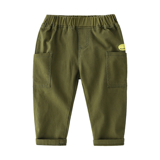 Pantalones Casuales para Niños en Algodón Suave, Cómodos y Adorables