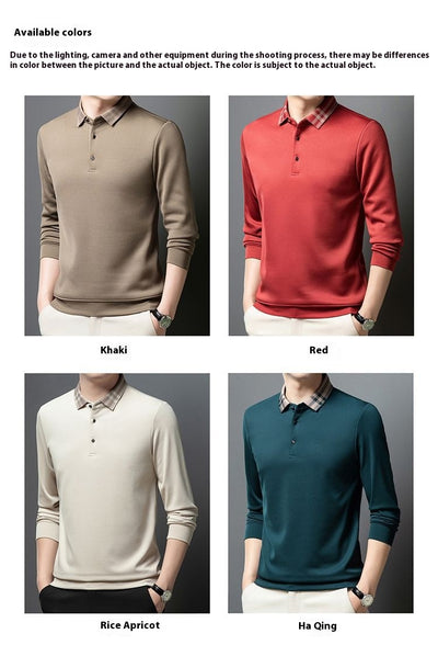 Chompa Polar Suelta para Hombre Otoño Invierno - Cuello Solapa Versátil - Image 40