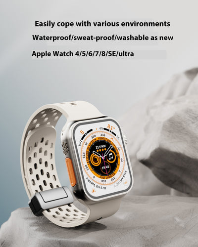 Correa Magnética de Silicona para Smartwatch 42mm y 46mm - Compatible con Generaciones 7, 8, 9, 10 - Image 36