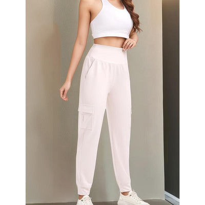Pantalones Casuales para Mujer con Cintura Ancha Deportiva - Image 3