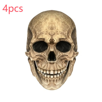 Máscara de Calavera Articulada para Halloween con Mandíbula Móvil - Image 7