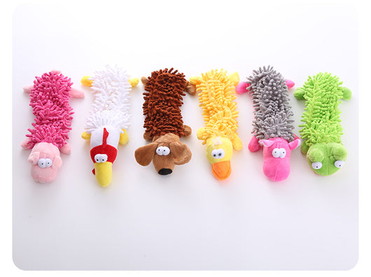 Juguete Mordedor Caballo de Microfibra para Perros - Masticable Dental - Image 12