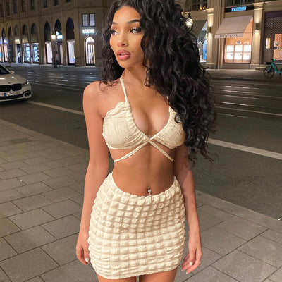 Falda Ajustada para Mujer con Tirantes Halter y Breteles Finos - Image 18