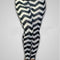 Pantalones Casuales a Cuadros Blanco y Negro