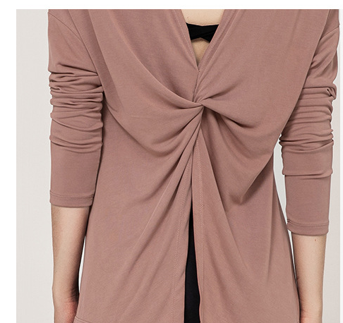 Blusa Yoga Manga Larga para Mujer - Primavera - Image 5