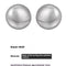 S925 Sterling Silver Plated Earrings For Women All-match Single Pierced Earring 1pair