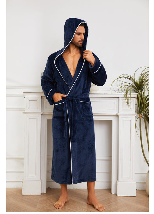 Bata Pijama de Franela para Hombre y Mujer - Image 18