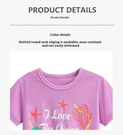Blusa Infantil Estilo Western en Algodón Puro para Verano - Image 8