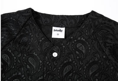 Camisa Suelta de Seda Azul para Hombre y Mujer - Image 17