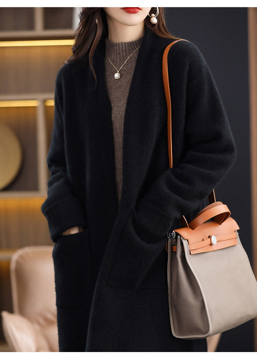 Abrigo Tejido de Largo Medio para Mujer - Colección Otoño Invierno - Image 14