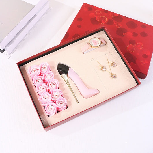Reloj Perfumado con Aretes de Moda - Image 18