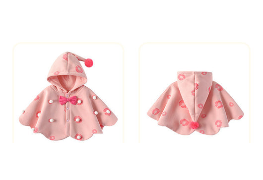 Manta Infantil Princesa con Capucha - Quilt Acogedor para Bebés - Image 3