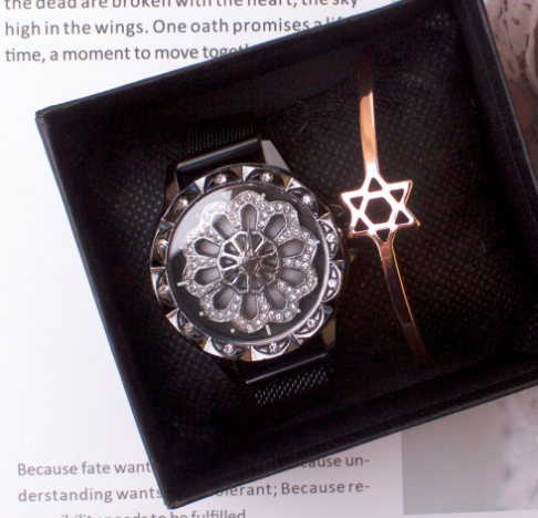 Reloj de Mujer con Esfera Giratoria y Mecanismo de Turntable para Negocios - Image 11