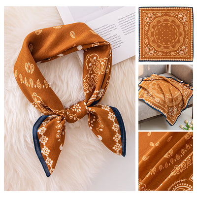 Pañuelo de Seda Emulada 70cm - Accesorio de Moda Versátil - Image 6