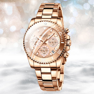 Reloj de Negocios Multifuncional para Mujer - Resistente al Agua - Image 10