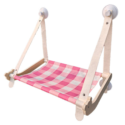 Hamaca de Madera para Gatos - Cama Cómoda con Asiento al Sol - Image 3