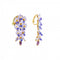 Wisteria Flower Ear Stud Necklace Special Interest Light Luxury Accessories Grande Wisteria Ear Clip