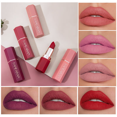 Labial Mate Larga Duración 6 Colores - Fórmula Antiadherente - Image 10