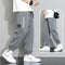 Pantalones Casuales de Seda de Hielo Corte Relajado para Hombre