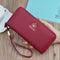Billetera Larga para Mujer con Cierre - Cartera de Moda Elegante con Gran Capacidad