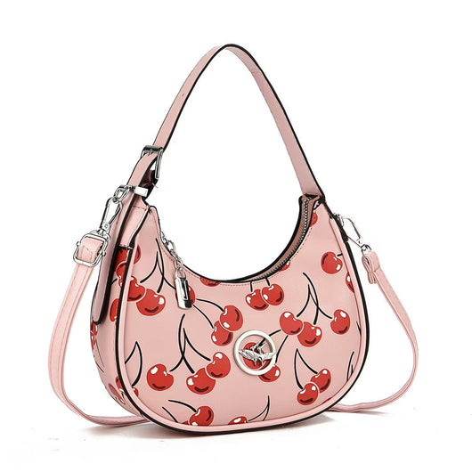 Bolso Crossbody Texturizado con Estampado Coordinado - Image 8