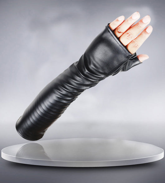Guantes de Cuero PU Táctiles para Otoño e Invierno - Calidez y Conectividad - Image 10