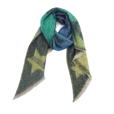 Chal Cálido Mujer Tejido Jacquard Combinado Otoño Invierno XINGX - Image 12