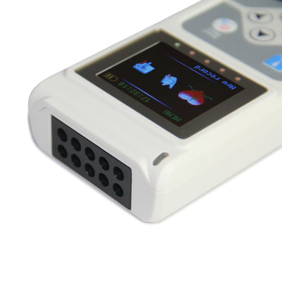 Monitor Cardíaco Holter 12 Canales 24 Horas - Sistema EKG Portátil Profesional - Image 3