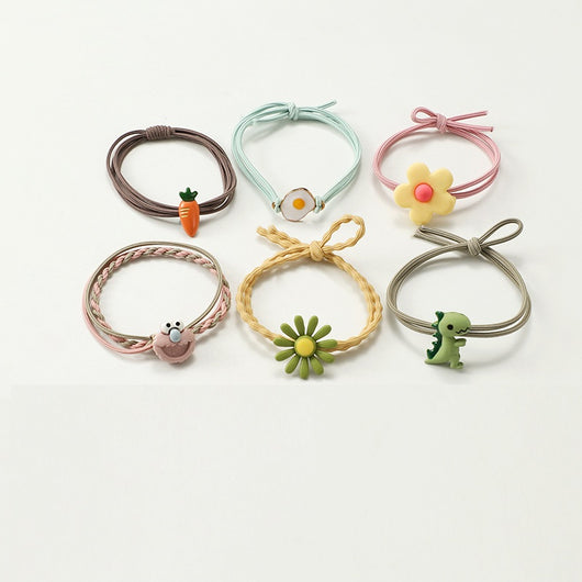 Bandas Elásticas para Cabello Infantil Estilo Coreano - Accesorios Cute Suave - Image 18