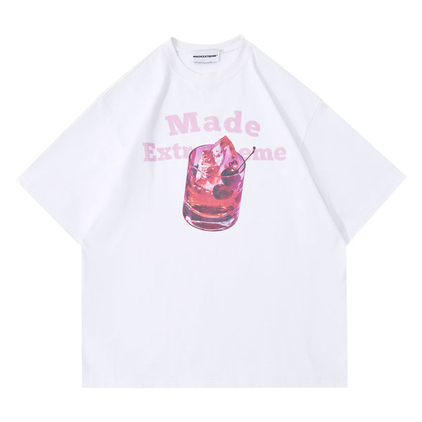 Camiseta Unisex Dopamine Street Style - Estampado Casual Oversize