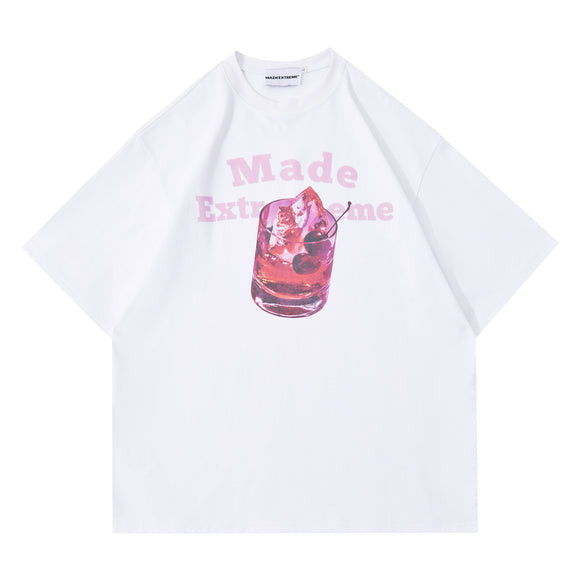 Camiseta Unisex Dopamine Street Style - Estampado Casual Oversize