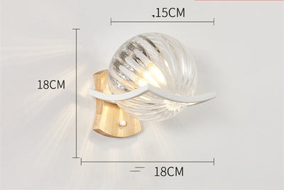 Lámpara de Mesita Estilo Europeo con LED y Base de Madera - Image 13