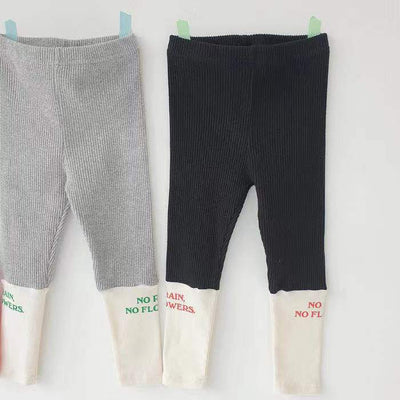 Leggings Infantiles con Letras Bordadas para Niños - Image 13