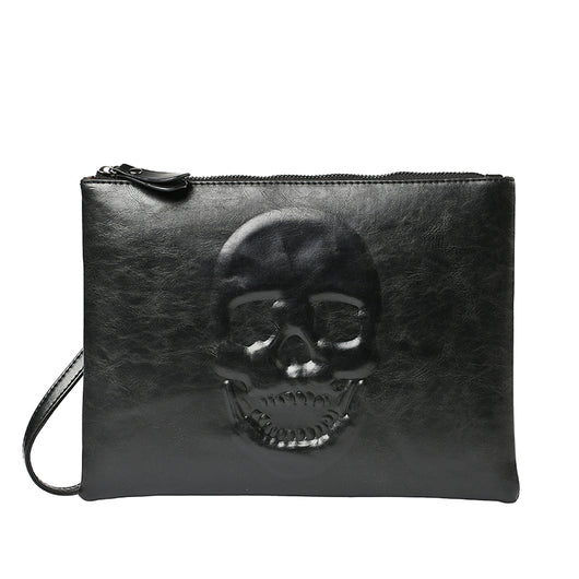 Cartera Clutch para Hombre con Diseño Calavera - Image 8